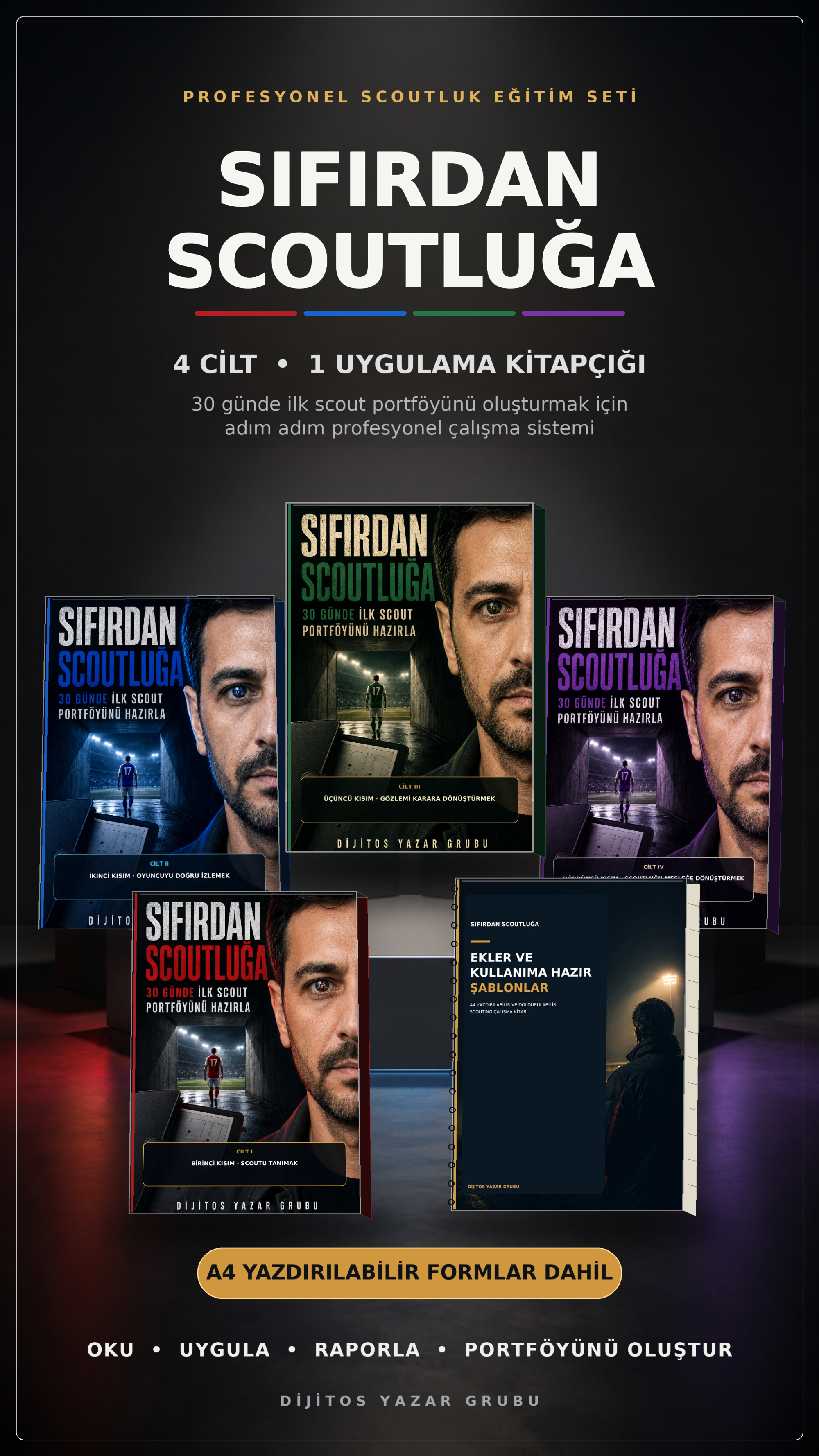 Sıfırdan Scoutluğa - Profesyonel Scoutluk Eğitim Seti